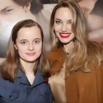 Angelina Jolie On Red Carpet with Daughter Vivienne