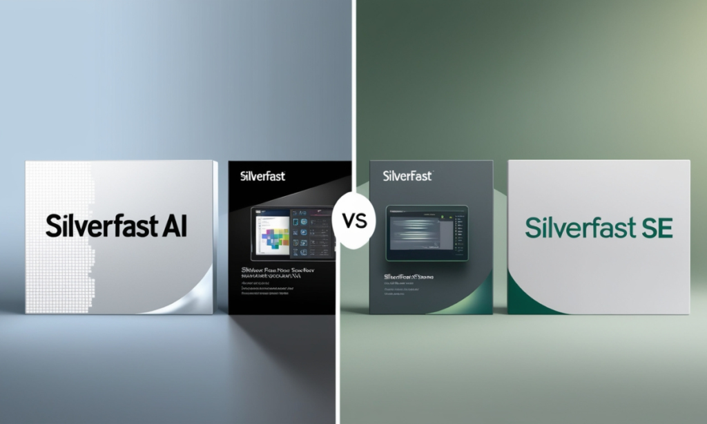 Software SilverFast Ai vs. SilverFast SE