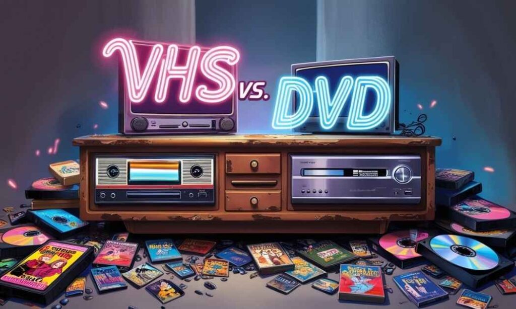 VHS vs. DVD: The Transition of Home Video Formats