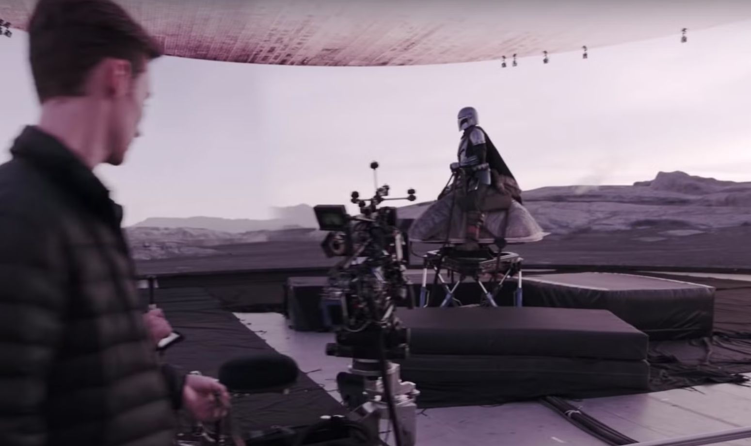 On set photograph - Mandalorian - Courtesy of Disneyscreenhollywood.com