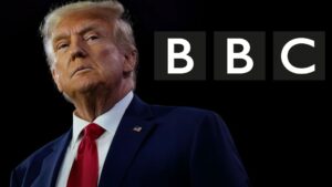 BBC in Crisis: Top Execs Resign After Trump Lawsuit Threat Over “Misleading” Jan. 6 Edit
